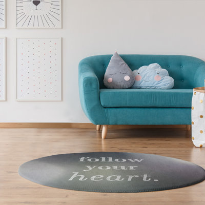 Tapis en chenille poly «Quotes»