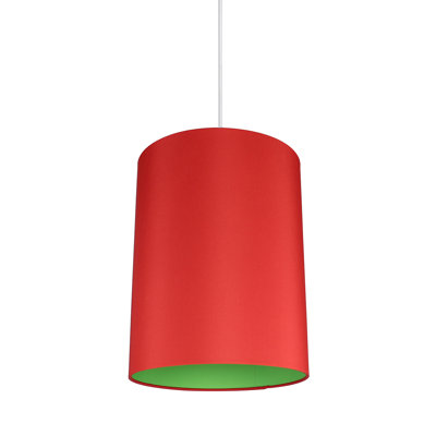 Luminaire suspendu tambour simple à 1 lumière Maryagnes