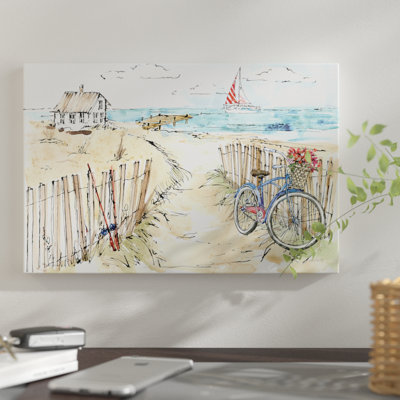 « côtier catch v », reproduction d’impression sur toile tendue
