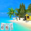 Ensemble de 3 serviettes de cuisine Beachcomber