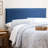 Upholstered Pillow Headboard, King