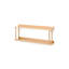 2 Piece Oak Solid Wood Accent Shelf-291092642