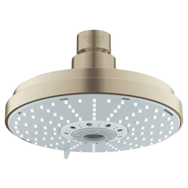 Cosmopolitan Rainshower Diverter Multi Function Rain Shower Head with DreamSpray, Brushed Nickel Infinity