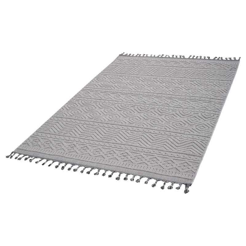 Tapis traditionnels d'intérieur / extérieur, Rectangle 6 pi 7 po x 7 pi 9 po