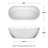 Soho 68'' x 30.5'' Freestanding Soaking Acrylic Bathtub-50901447