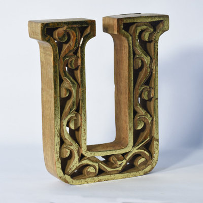 Eastford Text & Numbers Letter Block