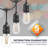 Kurt Outdoor 16 - Bulb 48'' Plug-in LED String Light