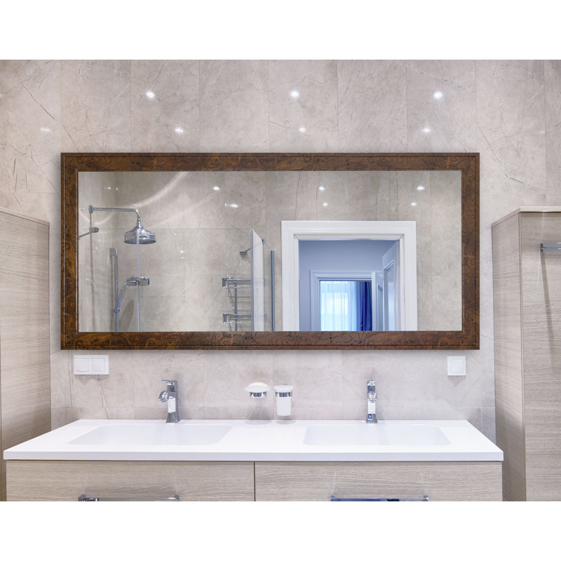 Miroir de salle de bain Larmar, 31,5 po x 55,5 po