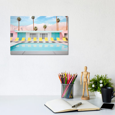 Palm Springs Pool Day - Wall Art Print