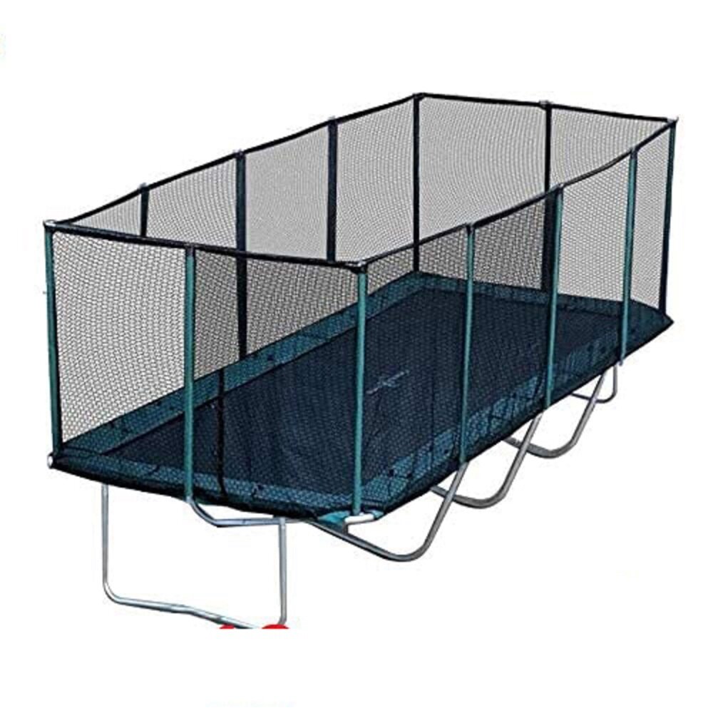 Skænk Overgivelse deres Galactic Xtreme Happy Trampoline Gymnastic Commercial Grade Trampoline 10 X  23 FT Rectangle, 550Lbs User Weight,, 172 Springs | Wayfair