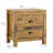 Hibir Farmhouse Set Of 5 Items For Bedroom, One Twin Bed, One Double Dresser, One Chest And Two Nightstands Solid Wood Rustic Style-420623248-420623246