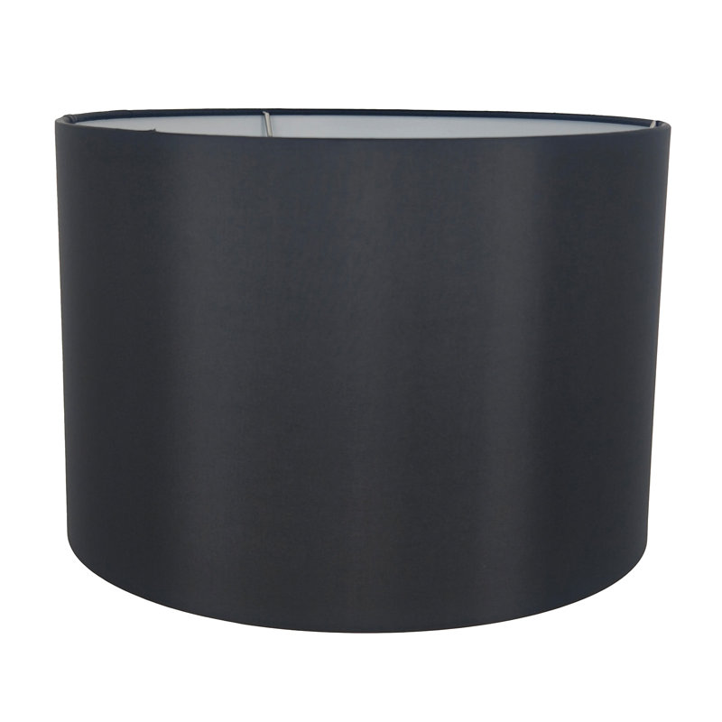 Abat-jour cylindriques 13 po en haut x 13 po en bas x 9 po, Noir