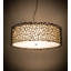 Lustre tambour à 4 lumières à intensité variable Damas