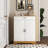 2-Doors Shoes Cabinet with Adjustable Shelves and one drawer-1336009656