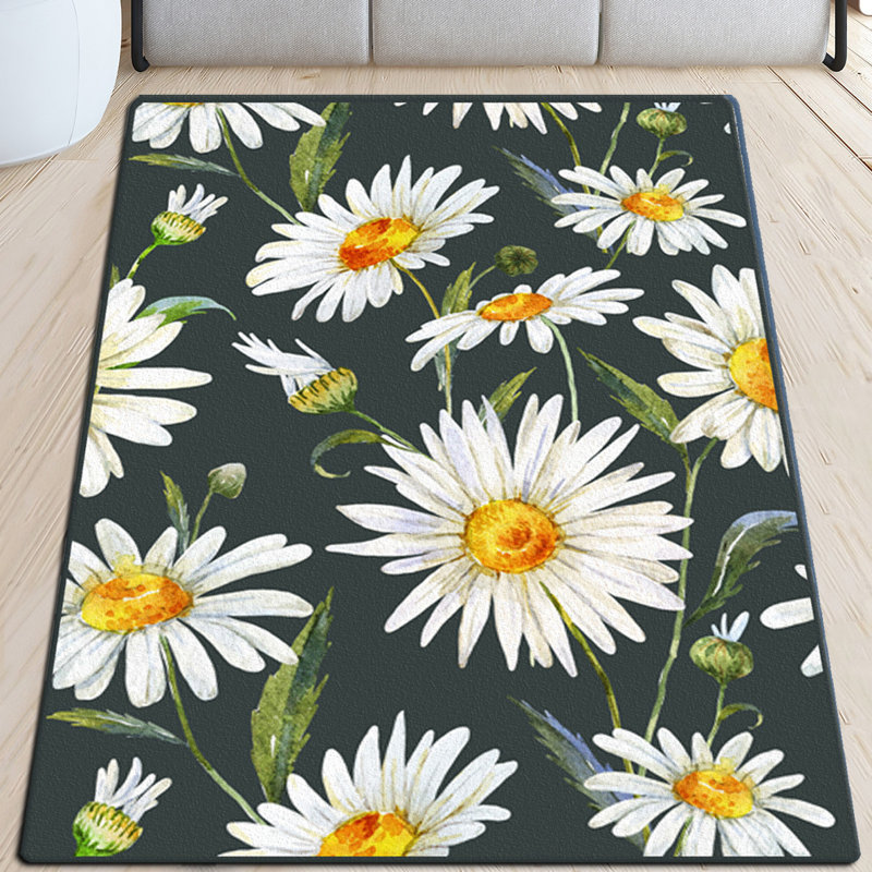 High-Quality Hall Carpet, 31.5 x 39.4 inches | 100% Polyester, Total Thickness: 0.39 inches | Antibacterial, Non-Slip Underside, Machine Washable | Perfect for Living Room & Entryway Décor