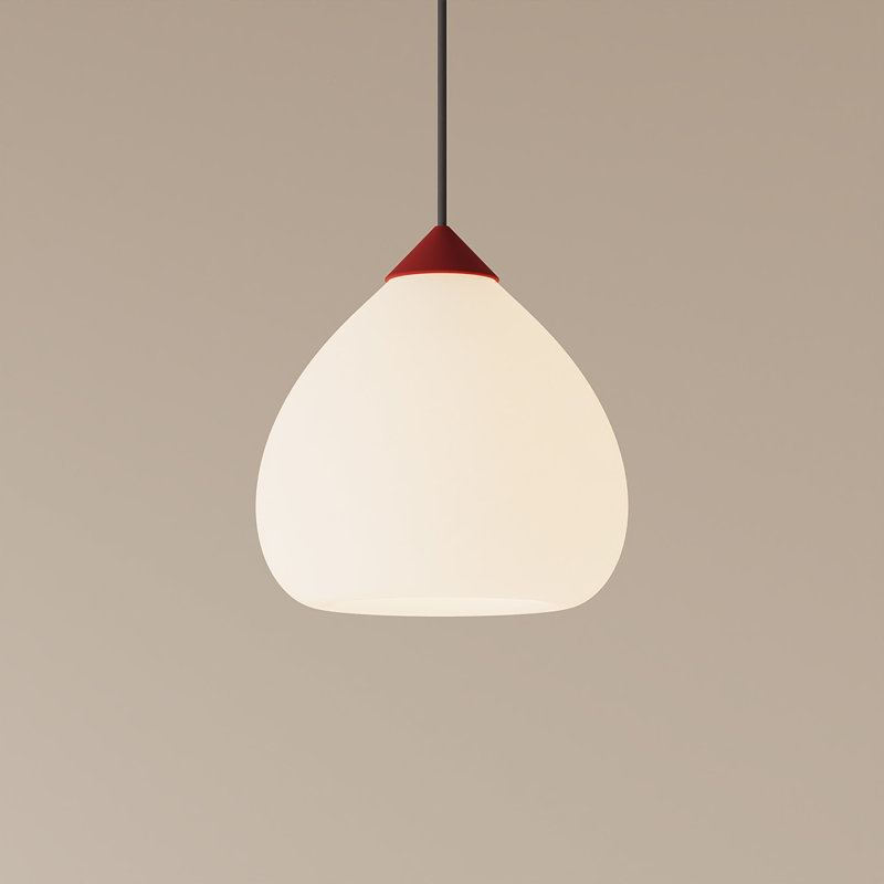 Gulp Pendant Light, 14.6" H x 9.45" W x 9.84" D, Black, Canyon
