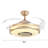 Anniah Ceiling Fan with LED Lights