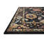 Tapis noir en laine bouclé / crocheté à la main Elmsford-1858699993