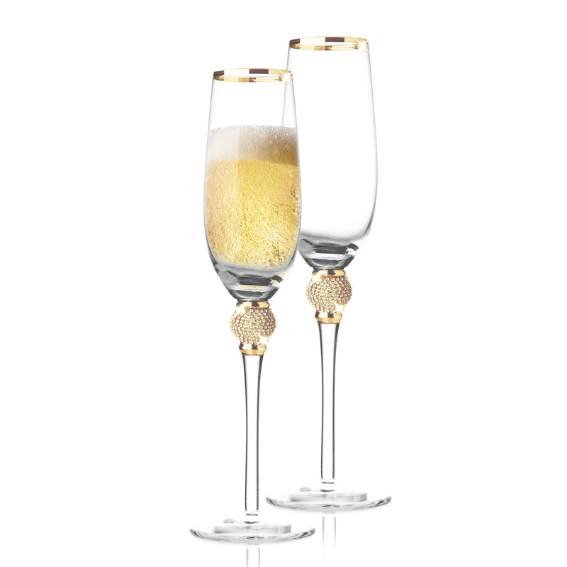 8 oz. Norborne Flûte en verre, 2