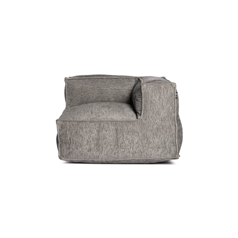 Silky Corner Seat, Gray