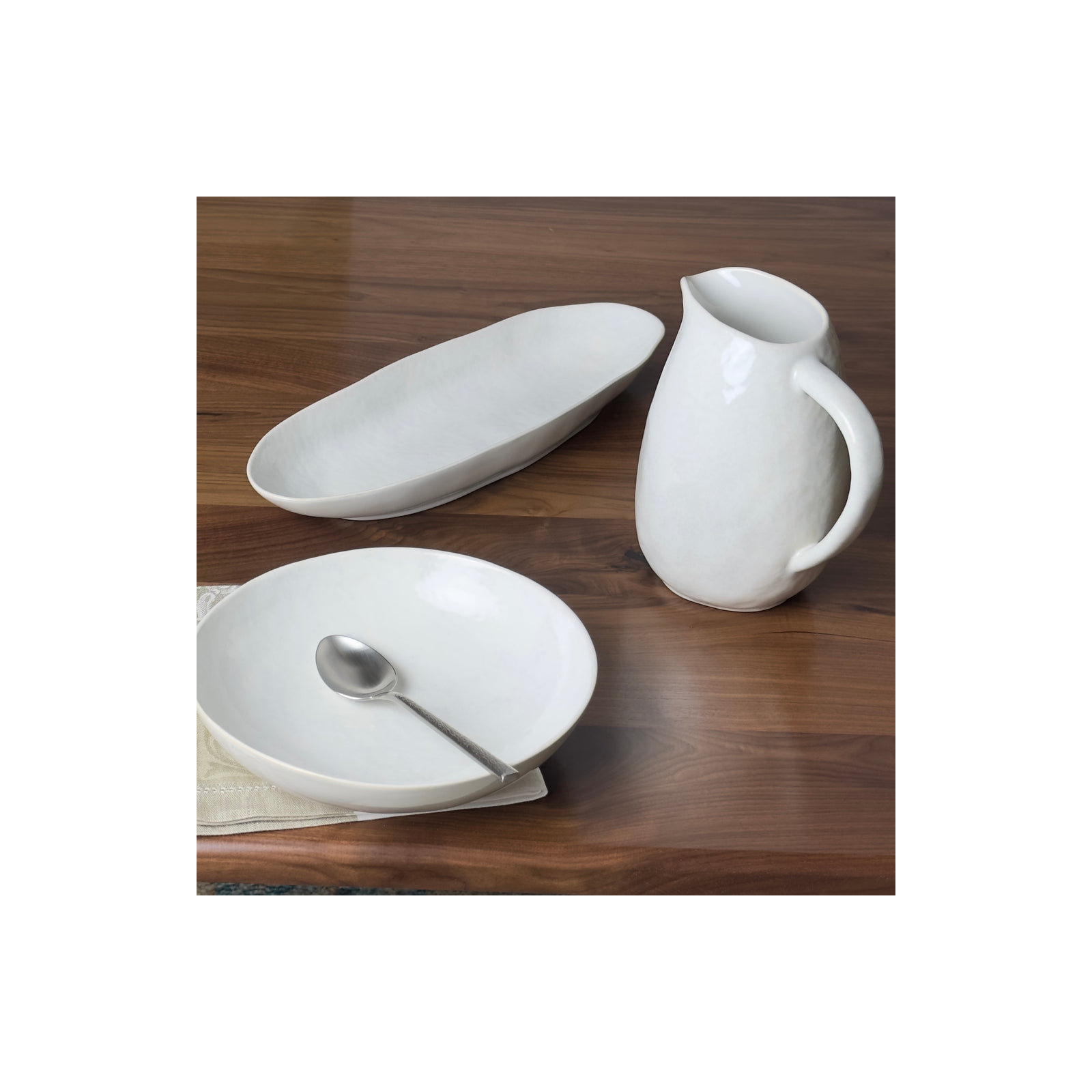 Jahanahn 64oz. Stoneware Pitcher