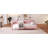 Twin Size Upholstered Daybed With 4 Support Legs, Rubine -2086571746