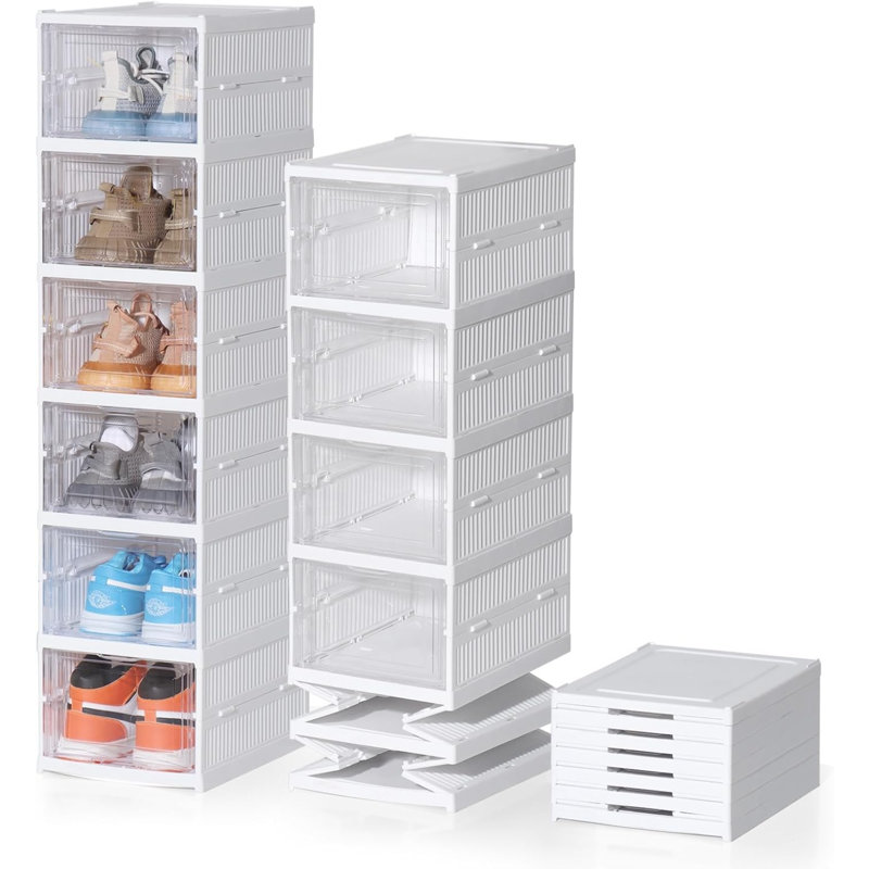 6 Pair Shoe Storage Box
