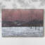 «Sunset Snowfall II», toile tendue avec châssis-927292601