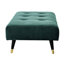 Shiflet 95cm Wide Velvet Tufted Rectangle Footstool Ottoman-55866265