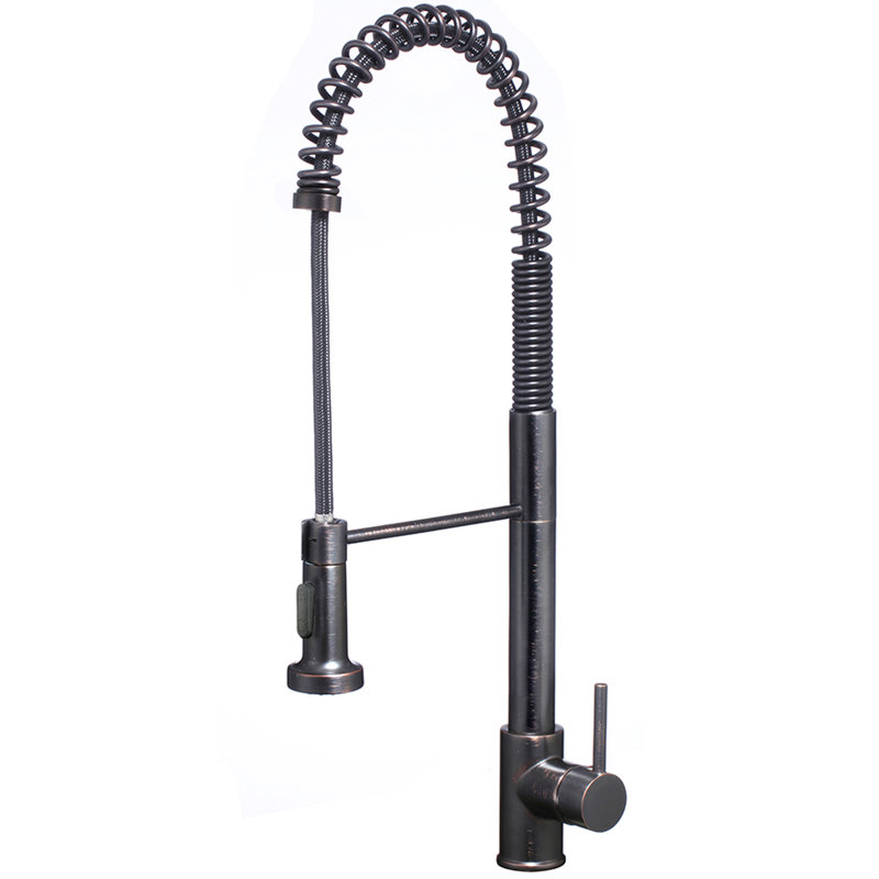Novatto Pull Down Kitchen Faucet, Bronze