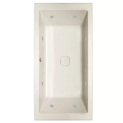 Versailles 72'' x 42'' Whirlpool Acrylic Bathtub