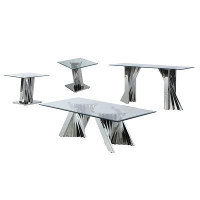 Ensemble de 4 tables basses