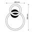Chihara LED Stepped Ceiling Lamp