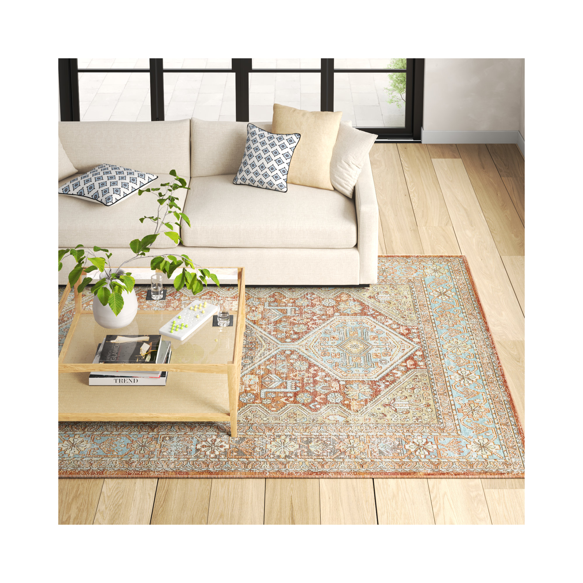 Willer Rug, Rectangle 7'10" x 10'6"