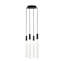 Sean Lavin Pylon 4-light dimmable LED crystal light chandelier-443917370