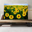 Yellow Sunflower Photographic - Wrapped Canvas-19096862