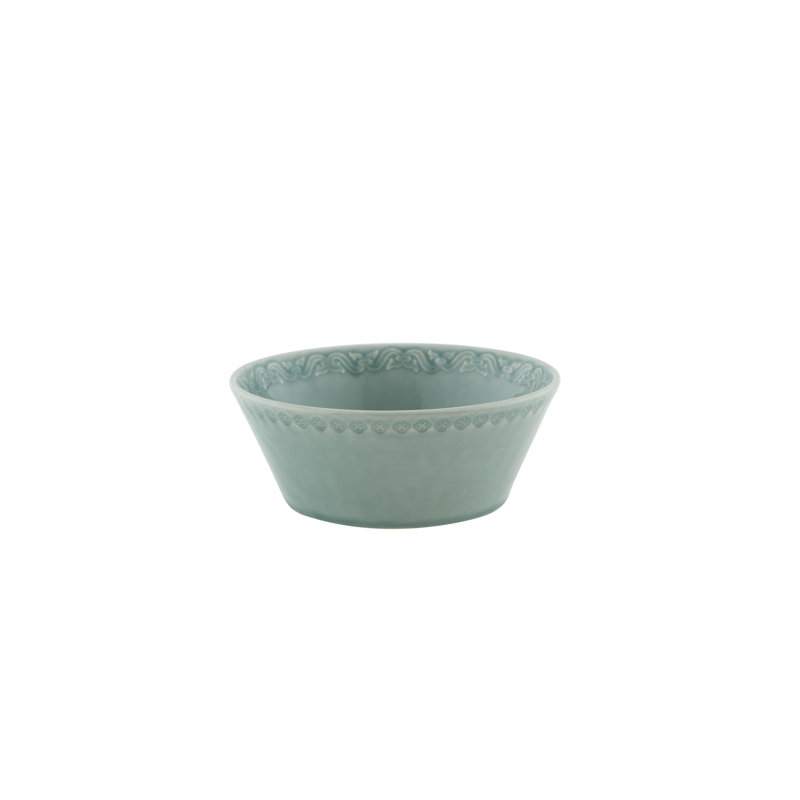 Rua Nova Earthenware Salad Bowl, Morning Blue