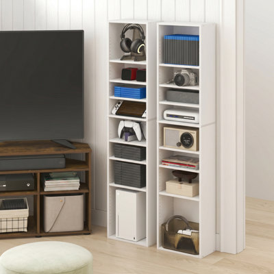 51.89 " H Media Shelves