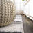 Petra Stripe Geometric Shag White/Gray Rug-363486904