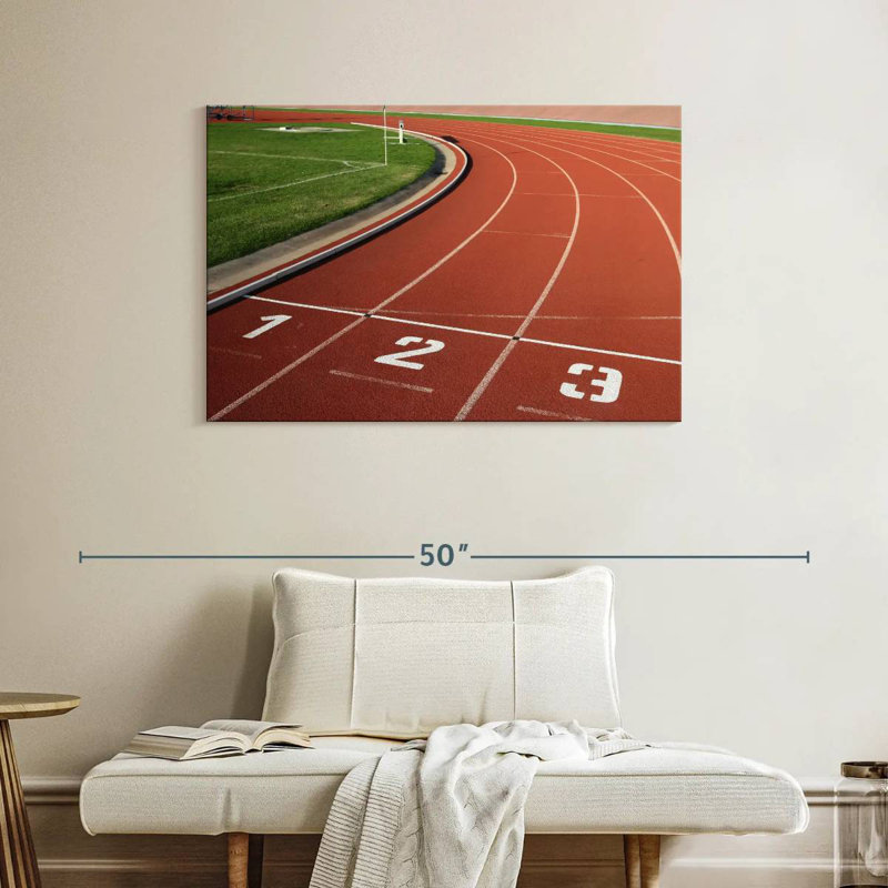 Athletic Track Lanes
