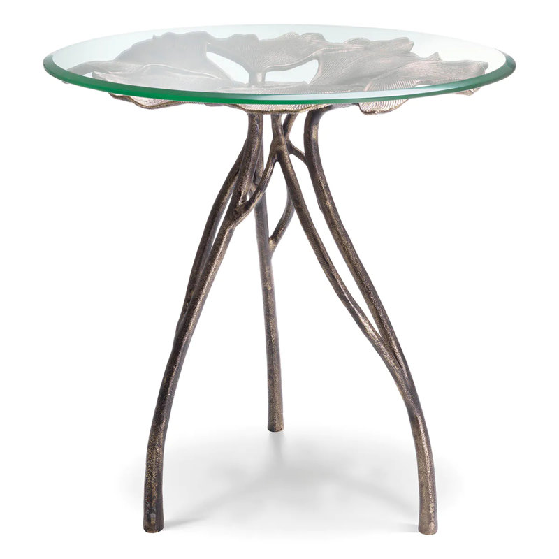 Poseidon Glass End Table