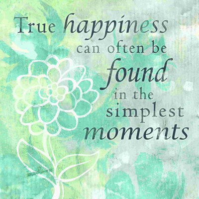 " True Happiness "