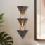 Versus 28-in Brass Wall Sconce-996597352