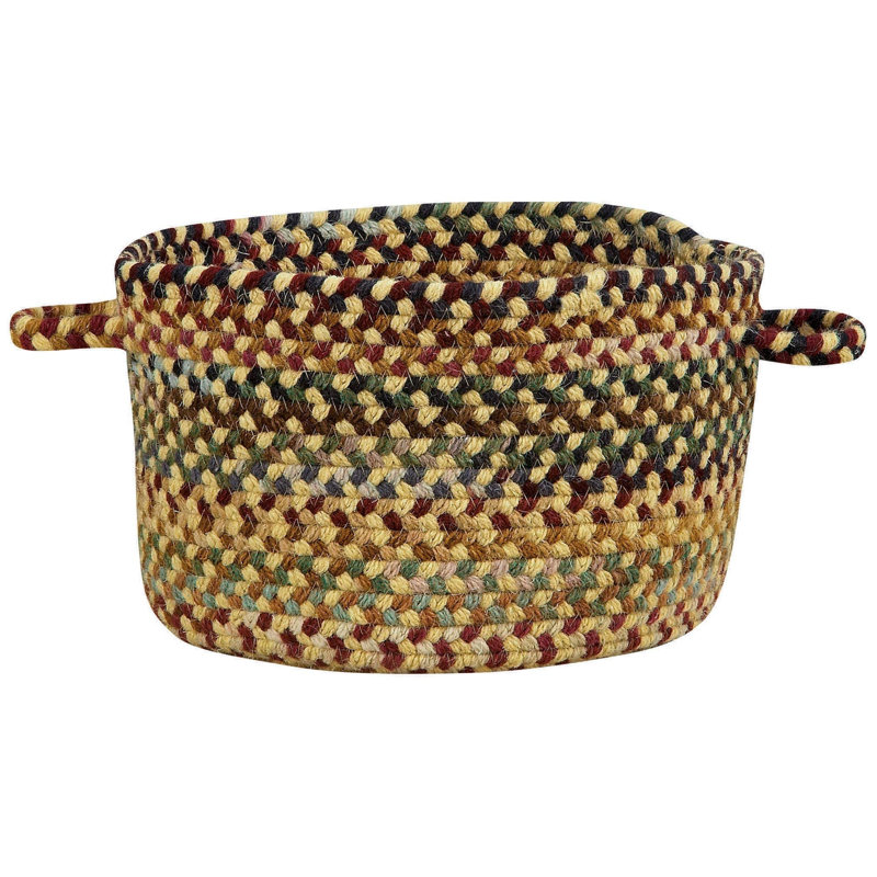 Rosalind Wheeler Wool / Felt Decorative Basket, Basket 20"