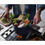 Joseph Joseph Space Ceramic Non-Stick 8.5 Qt. Stock Pot with Folding Handles and Lid