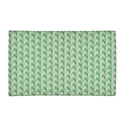 Chenille Geometric Indoor Rug