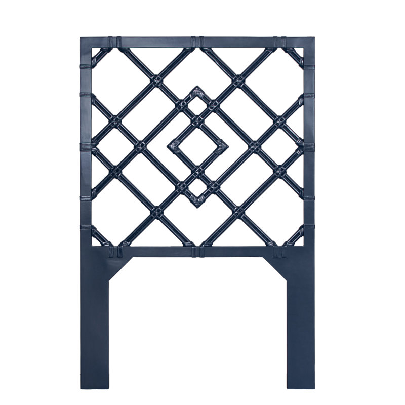Darien Headboard, Navy Blue, Twin