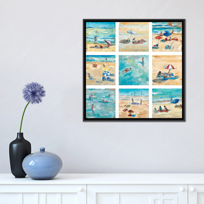 «A Day at the Beach», reproduction sur toile