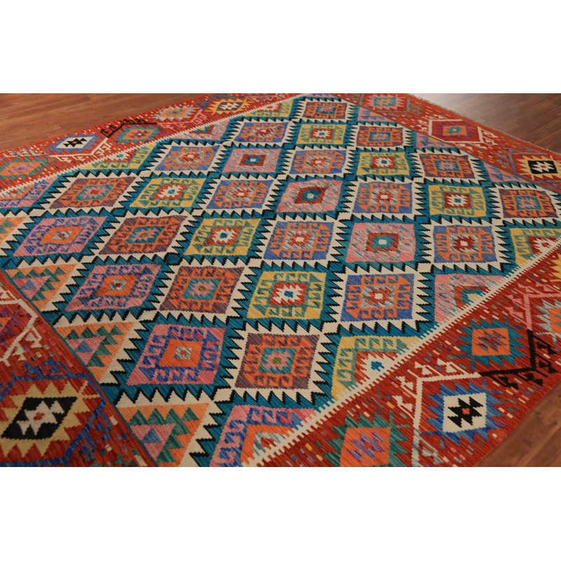 Tapis kilim en laine South Western Style