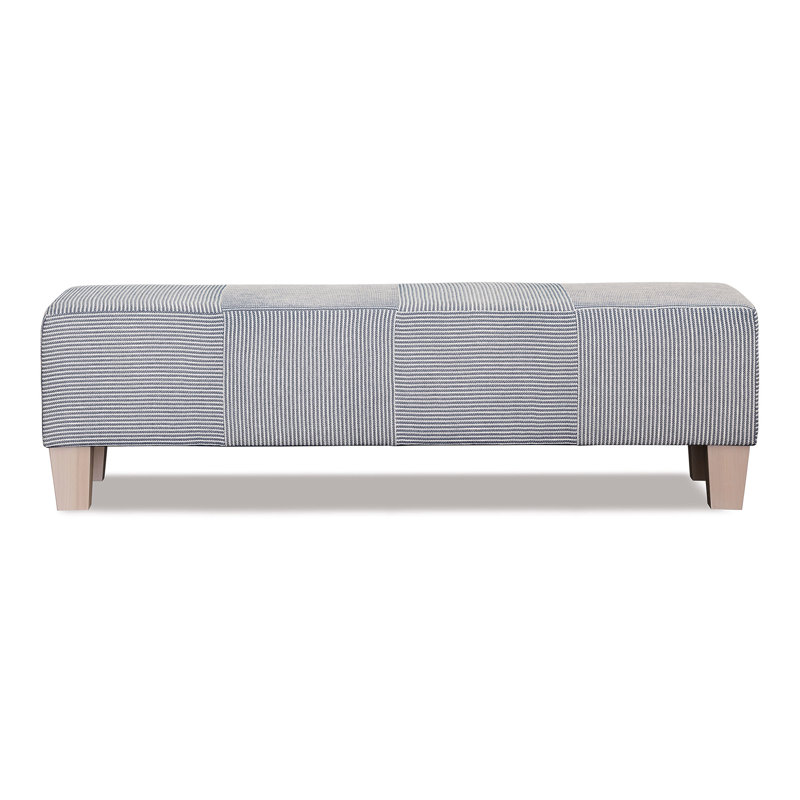 Beau Upholstered Bench, 18" H x 60" W x 17" D